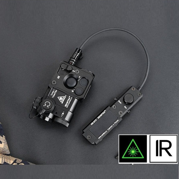 WADSN Perst-4 Combined Device Gen.3.0 (GREEN & IR Laser) (Aluminum) - BLACK  | APEXTAC GEAR